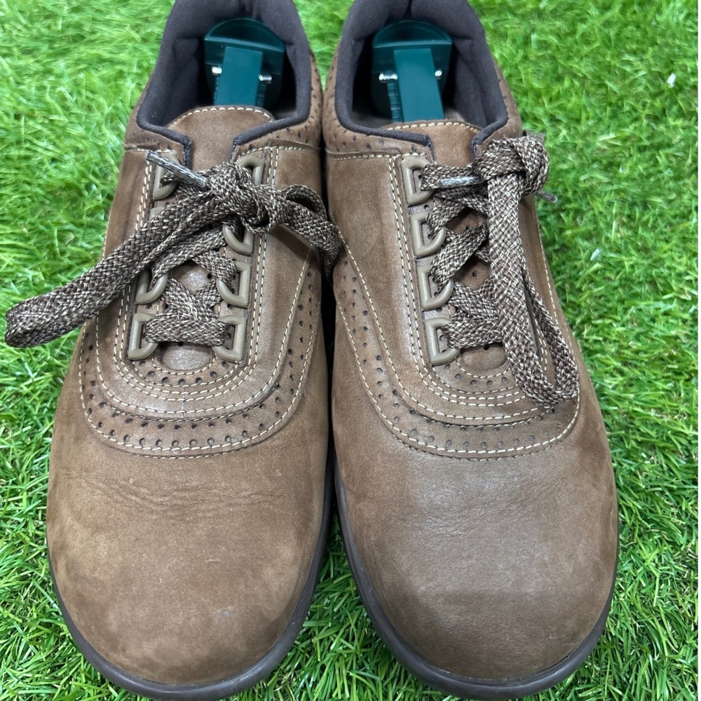SAS Walk Easy Walking Shoes Women 7 M Brown Good